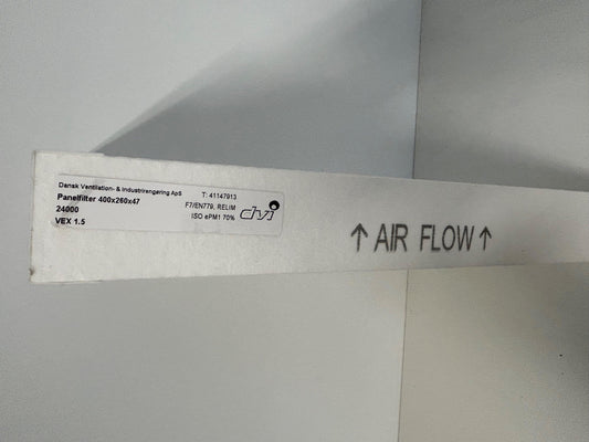 Exhausto VEX 1,5 Pollen filter F7 - Filters.dk