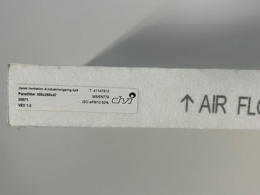 Exhausto VEX 1,5 Standard filter M5 - Filters.dk