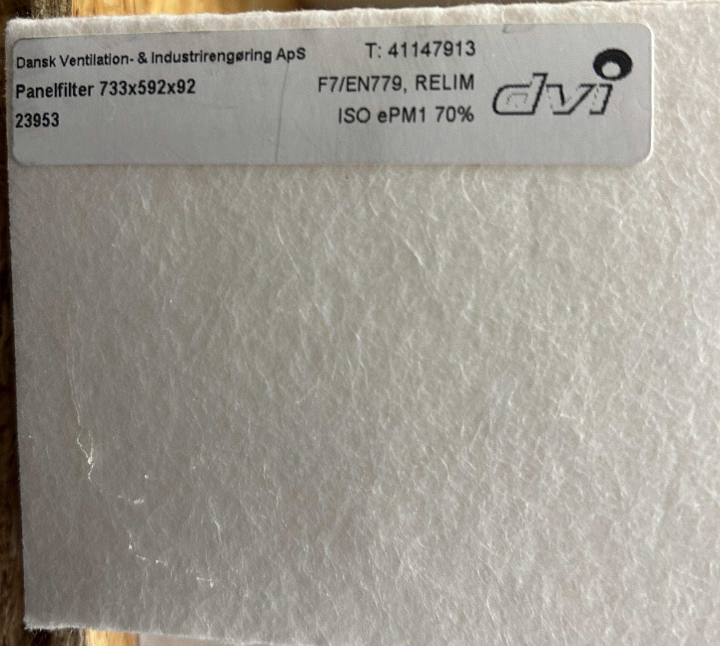 Exhausto VEX 150 – F7 - Filters.dk