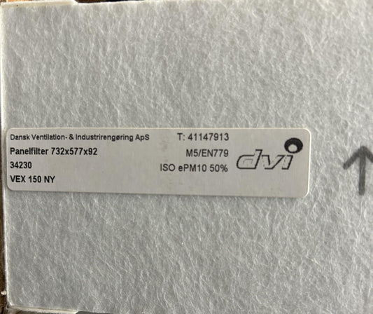 Exhausto VEX 150 NY M5 - Filters.dk