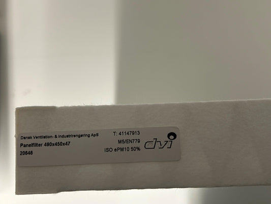 VEX 3,5 – M5 450x490x48 - Filters.dk